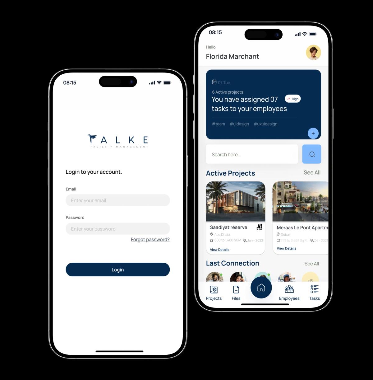 Case Study for Falke App preview